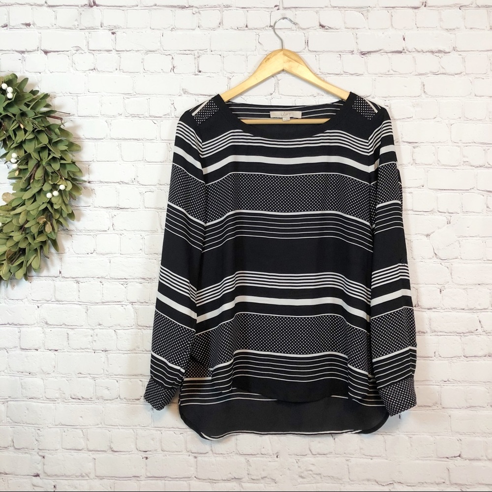 Loft stripe blouse